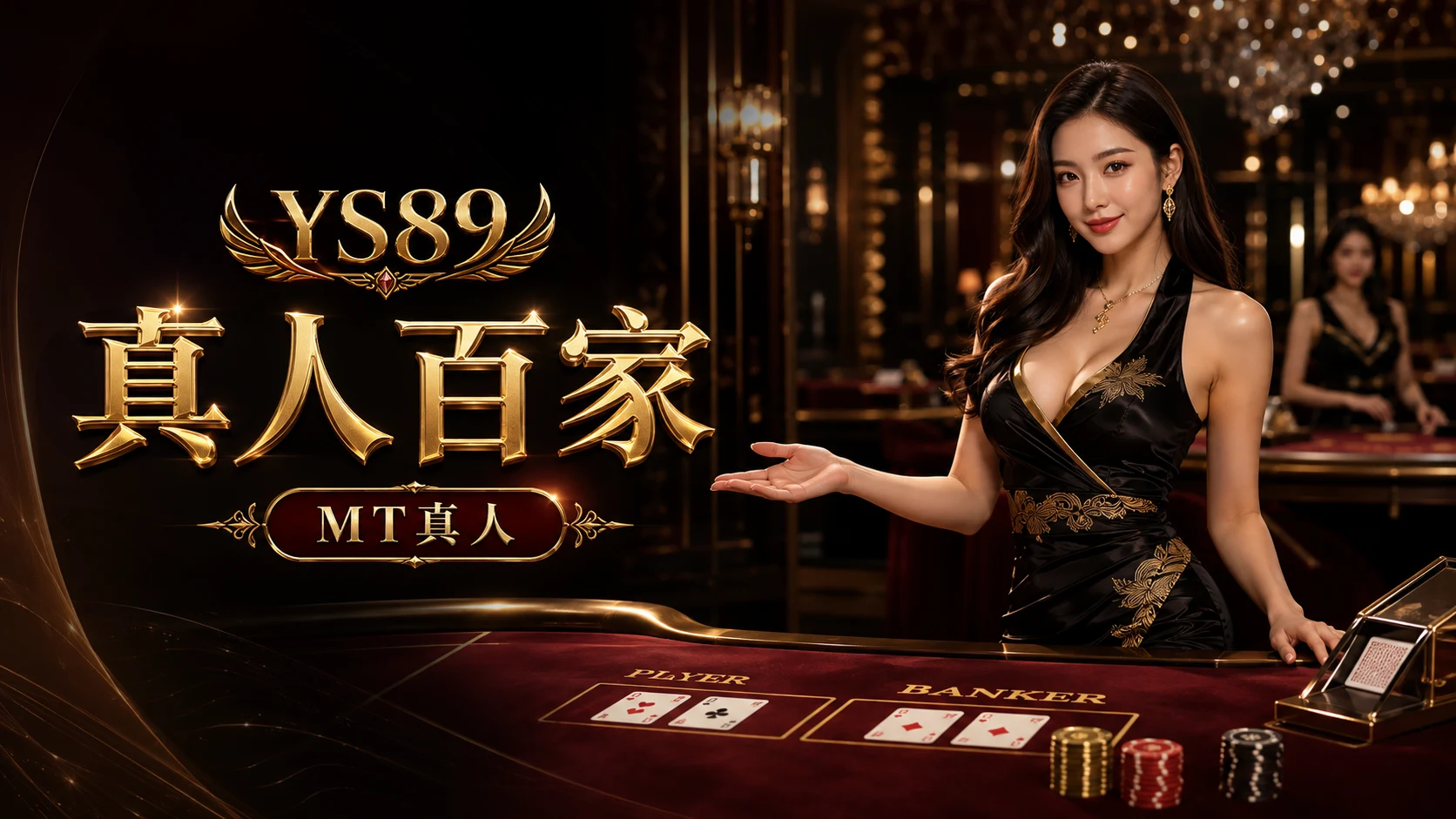 YS89 真人百家，MT真人台灣荷官視訊百家樂桌